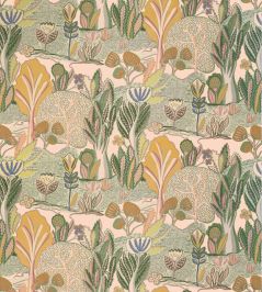 Albero Fabric by Thibaut Apricot and Ginger Albero Fabric by Thibaut Apricot and Ginger