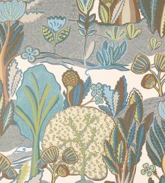 Albero Wallpaper by Thibaut Sage and Beige Albero Wallpaper by Thibaut Sage and Beige