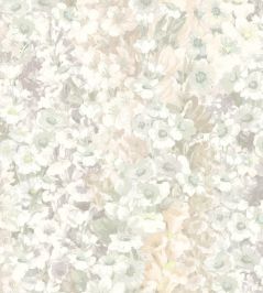 Alcea Wallpaper by Woodchip & Magnolia Grey Mist Alcea Wallpaper by Woodchip & Magnolia Grey Mist