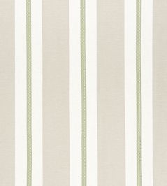 Alden Stripe Embroidery Fabric by Anna French Sage Alden Stripe Embroidery Fabric by Anna French Sage