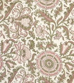 Alderose Fabric by Ian Sanderson Witch Hazel Alderose Fabric by Ian Sanderson Witch Hazel