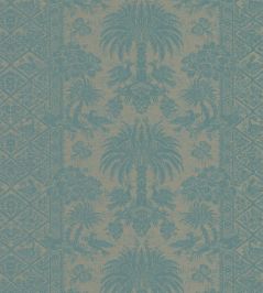 Alexandria Wallpaper by Nobilis Blue Alexandria Wallpaper by Nobilis Blue