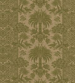 Alexandria Wallpaper by Nobilis Green Alexandria Wallpaper by Nobilis Green