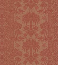 Alexandria Wallpaper by Nobilis Red Alexandria Wallpaper by Nobilis Red