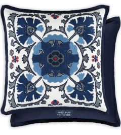 Alexi Cushion 50 x 50cm by William Yeoward Indigo Alexi Cushion 50 x 50cm by William Yeoward Indigo
