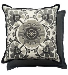 Alexi Cushion 50 x 50cm by William Yeoward Noir Alexi Cushion 50 x 50cm by William Yeoward Noir