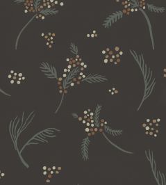 Algaida Wallpaper by Tres Tintas Negro Algaida Wallpaper by Tres Tintas Negro