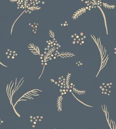 Algaida Wallpaper by Tres Tintas Azul oscuro Algaida Wallpaper by Tres Tintas Azul oscuro