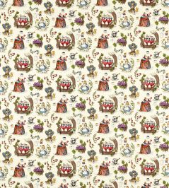 Alice in Wonderland Fabric by Sanderson Hundreds & Thousands Alice in Wonderland Fabric by Sanderson Hundreds & Thousands
