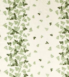 Alices Fern Fabric by Sanderson Silver/Green Alices Fern Fabric by Sanderson Silver/Green