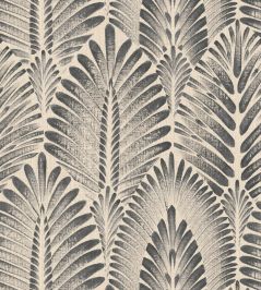 Alisio Wallpaper by Casamance Sable/anthracite Alisio Wallpaper by Casamance Sable/anthracite