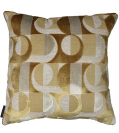 Alliance Cushion 45 x 45cm by Maison Casamance Moutarde Alliance Cushion 45 x 45cm by Maison Casamance Moutarde