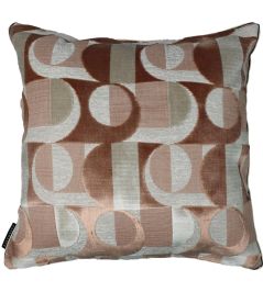 Alliance Cushion 45 x 45cm by Maison Casamance Rose Poudre Alliance Cushion 45 x 45cm by Maison Casamance Rose Poudre