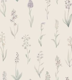 Alma Wallpaper by Sandberg Lilac Alma Wallpaper by Sandberg Lilac