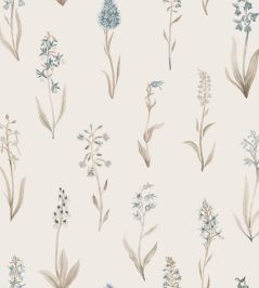 Alma Wallpaper by Sandberg Misty Blue Alma Wallpaper by Sandberg Misty Blue