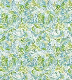 Aloutau Fabric by Harlequin Sweet Pea/Sky/Stone Aloutau Fabric by Harlequin Sweet Pea/Sky/Stone