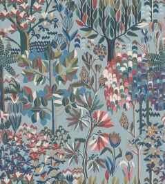 Alpine Wallpaper by Thibaut Spa Blue Alpine Wallpaper by Thibaut Spa Blue