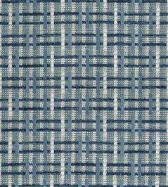 Altana Fabric by Nina Campbell Indigo Blue Altana Fabric by Nina Campbell Indigo Blue