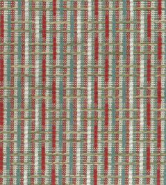 Altana Fabric by Nina Campbell Red/Aqua Altana Fabric by Nina Campbell Red/Aqua