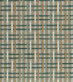 Altana Fabric by Nina Campbell Teal/Cinnamon Altana Fabric by Nina Campbell Teal/Cinnamon
