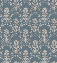 Alva Wallpaper by Sandberg Indigo Blue Alva Wallpaper by Sandberg Indigo Blue