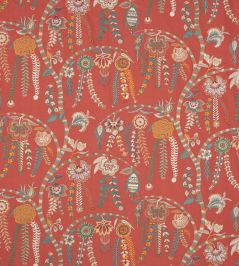 Alvita Fabric by Colefax and Fowler Red Alvita Fabric by Colefax and Fowler Red