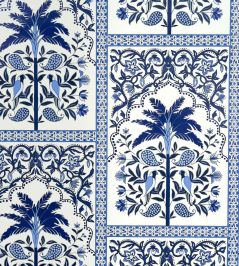 Amazonas Mystique Wallpaper by Schumacher Tropical Shades Of Blue Amazonas Mystique Wallpaper by Schumacher Tropical Shades Of Blue