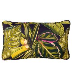 Amazonia Cushion 50 x 30cm by MINDTHEGAP Green Amazonia Cushion 50 x 30cm by MINDTHEGAP Green