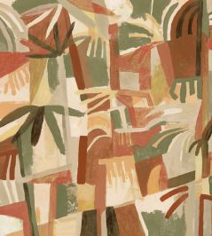 Amazonia Mural by Tres Tintas Terracotta Amazonia Mural by Tres Tintas Terracotta