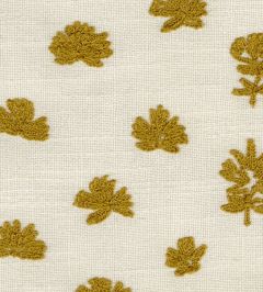 Amber Seeds Fabric by JORO Turmeric Amber Seeds Fabric by JORO Turmeric