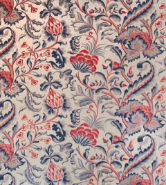 Amberley Fabric by Titley and Marr Indigo, Rose & Dove Amberley Fabric by Titley and Marr Indigo, Rose & Dove