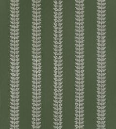 Amble Embroidery Fabric by Thibaut Olive Amble Embroidery Fabric by Thibaut Olive