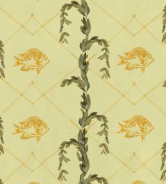 Amoulette Wallpaper by MINDTHEGAP Yellow Amoulette Wallpaper by MINDTHEGAP Yellow