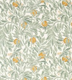 Ancient Apple Orchard Fabric by Sanderson Golden Knot & Sage Ancient Apple Orchard Fabric by Sanderson Golden Knot & Sage
