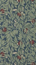 Ancient Apple Orchard Wallpaper by Sanderson Midnight Ancient Apple Orchard Wallpaper by Sanderson Midnight