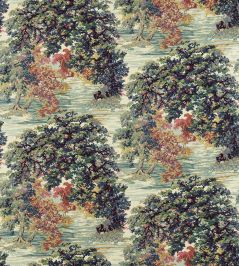 Ancient Canopy Fabric by Sanderson Forest Green Ancient Canopy Fabric by Sanderson Forest Green