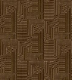 Andana Wallpaper by Tres Tintas Marron Andana Wallpaper by Tres Tintas Marron