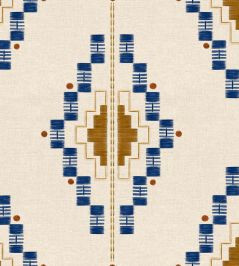 Andes Wallpaper by Coordonne Indigo Andes Wallpaper by Coordonne Indigo
