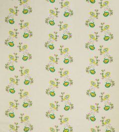 Psycho Sprig Fabric by Andrew Martin Tropical Yellow Psycho Sprig Fabric by Andrew Martin Tropical Yellow