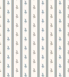 Anduze Wallpaper by Nina Campbell Blue/Chocolate Anduze Wallpaper by Nina Campbell Blue/Chocolate