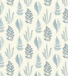 Angel Ferns Fabric by Sanderson Indigo Angel Ferns Fabric by Sanderson Indigo