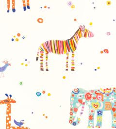 Animal Parade Wallpaper by Villa Nova Green Animal Parade Wallpaper by Villa Nova Green