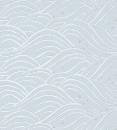Waves Wallpaper by Anna French Spa Blue Waves Wallpaper by Anna French Spa Blue
