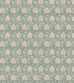 Annecy Fabric by Nina Campbell Teal Annecy Fabric by Nina Campbell Teal