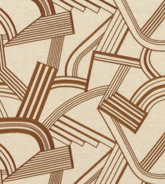 Annees Folles Fabric by Camengo Cuivre Annees Folles Fabric by Camengo Cuivre