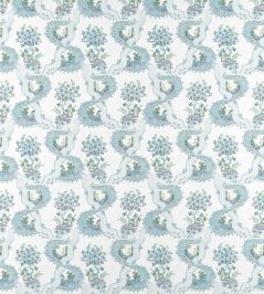 Antoinette Fabric by Anna French Blue and Plum Antoinette Fabric by Anna French Blue and Plum