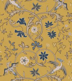 Antwerp Damask Wallpaper by Coordonne Mustard Antwerp Damask Wallpaper by Coordonne Mustard