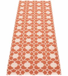 Anya Runner Rug by Pappelina Brick Anya Runner Rug by Pappelina Brick