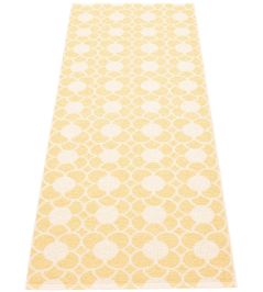 Anya Runner Rug by Pappelina Pale Yellow Anya Runner Rug by Pappelina Pale Yellow
