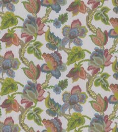 Anya Fabric by Travers Pink/Green Anya Fabric by Travers Pink/Green